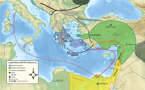 Theorized Sea Peoples migrations from the East | European history, Sea peoples, Ancient cities