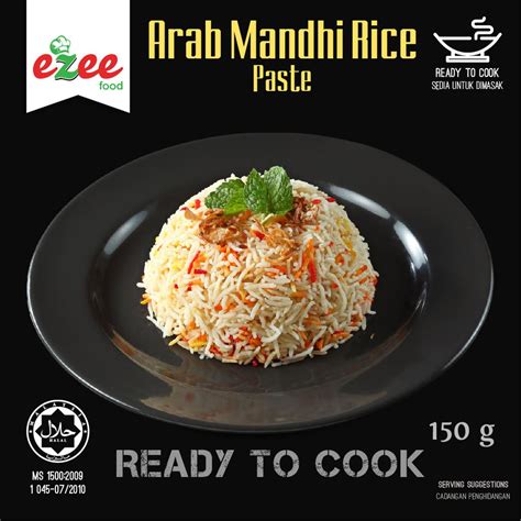 Official Store Ezeefood Arab Mandhi Rice Paste Pes Nasi Arab Mandi