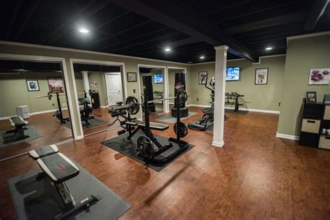 Project Gallery Fitness Room Basement Remodel White Lake Mi