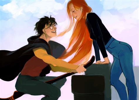 Harry And Ginny By Merychess On Deviantart