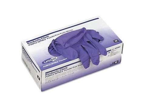 Kimberly Clark Kc500 Purple Nitrile Powder Free Exam Gloves 100 Eabx