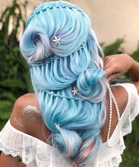 Mermaid Hair Giving Us All The Feels 🧜‍♀️🌊 If You Were To Dye Your Hair