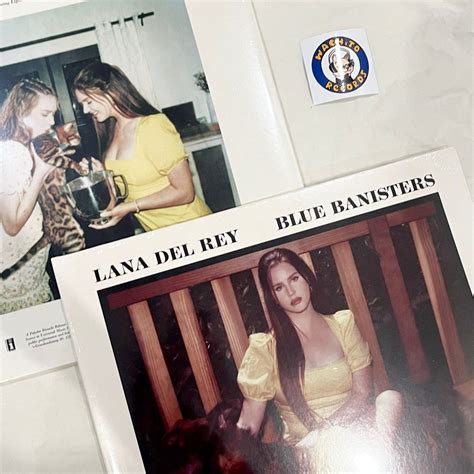 Lana Del Rey Blue Banisters Limited Edition Transparent White Vinyl