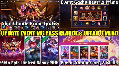 Bocoran Event M Pass Claude Prime Gratis Mobile Legends Event