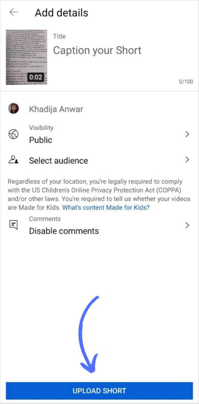 How To Upload Youtube Shorts