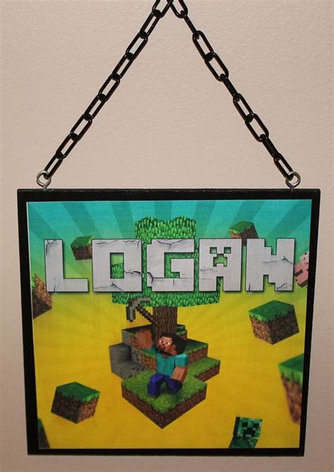 Signs Wood Wall Decor And Minecraft On Pinterest