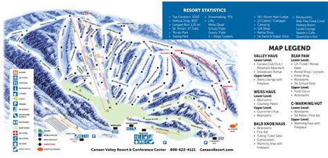 Canaan Valley Trail Map
