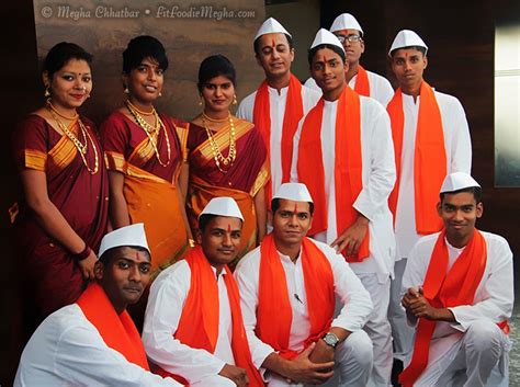Sari is the traditional garment here worn in distinctive maharashtrian style. Fit Foodie Megha: Maharashtrian Food on the Occasion of ...