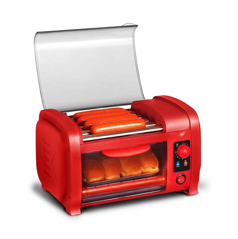 Elite By Maxi Matic 2 Slice Hot Dog Roller Toaster Oven Ebay
