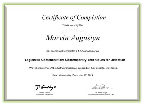 Certificate Examples Simplecert Intended For Continuing Education