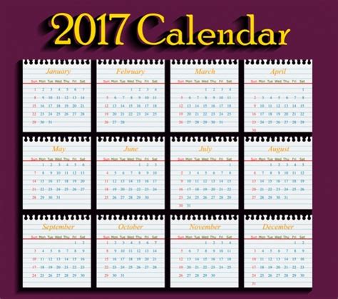 Free 12 School Calendars In Psd Vector Eps