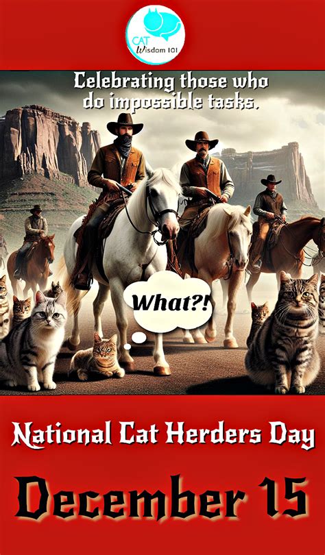 How To Celebrate National Cat Herders Day Cat Wisdom 101