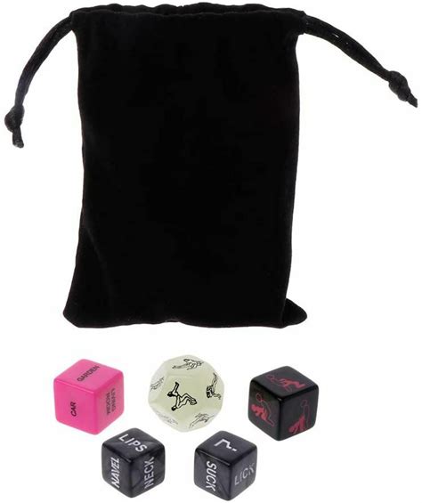 5pcs Sex Dice Adult Erotic Fun For Couples The Naughty Nightstand