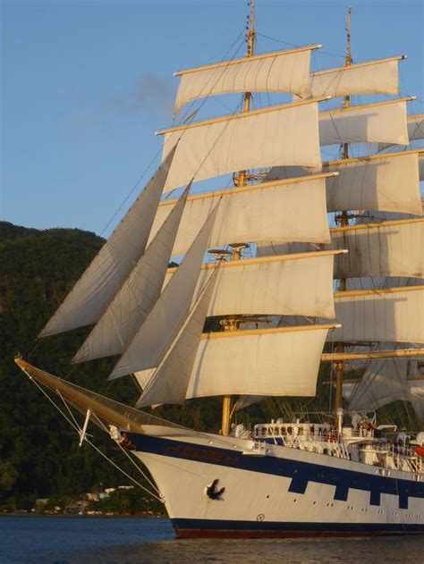 Cruising To Paradise On Royal Clipper The Worlds Largest Full Rigged