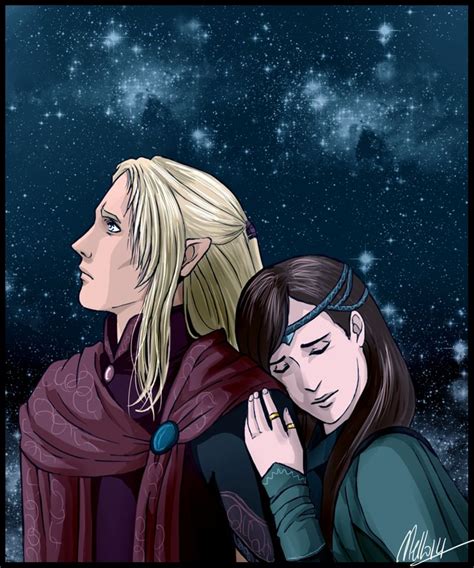 Aegnor And Andreth By Mellorianj On Deviantart Artist Tolkien Art