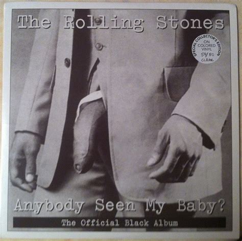 The Rolling Stones Anybody Seen My Baby The Official Black Album Vinyl