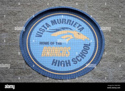The Vista Murrieta High School Logo Is Seen Tuesday Dec 28 2021 In