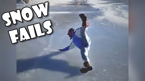 Funny Snow Compilation Funny Winter Snow Fails 2019 Youtube