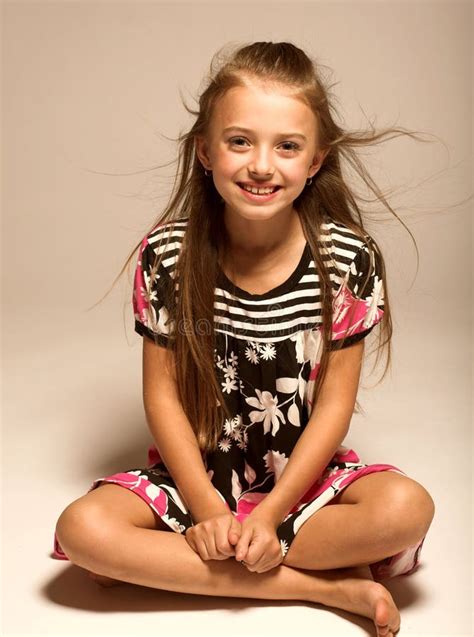 Pretty Little Girl Stock Photo Image Of Headshot People 5303754