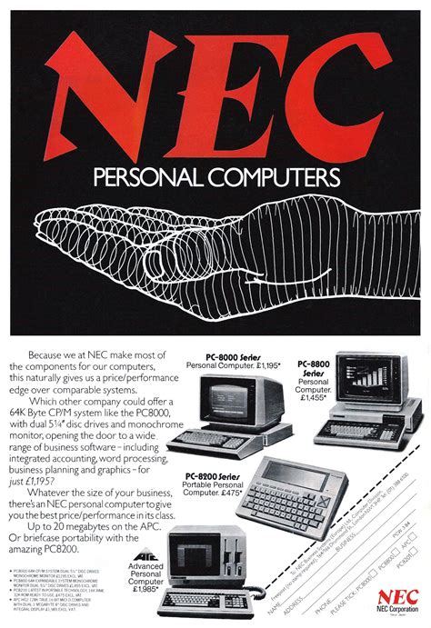 Nec Advert Nec Personal Computers