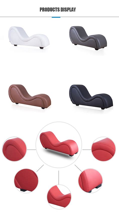 New Design Outdoor Massage Leather Folding Positions Lounge Love Sex