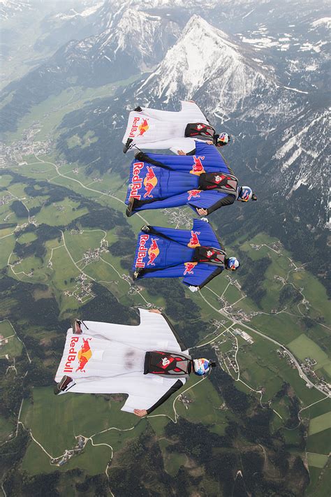 The building time of a wind tunnel facility strongly depends on the exact local conditions, the duration of required approval. Red Bull Skydive Team | The Flying Bulls