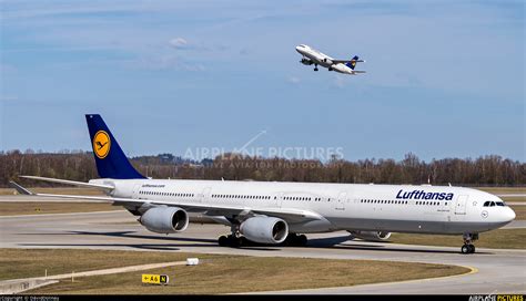 D Aihu Lufthansa Airbus A340 600 At Munich Photo Id 1178801