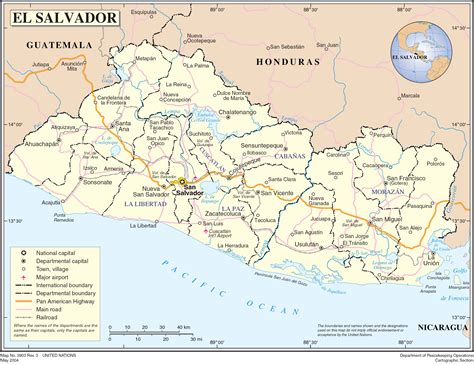 Mapa De El Salvador