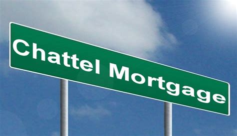 Chattel Mortgage Free Of Charge Creative Commons Highway Sign Image
