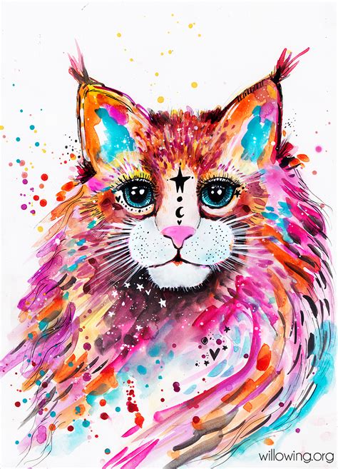 The Rainbow Cat With Tamara Laporte Willowing Arts