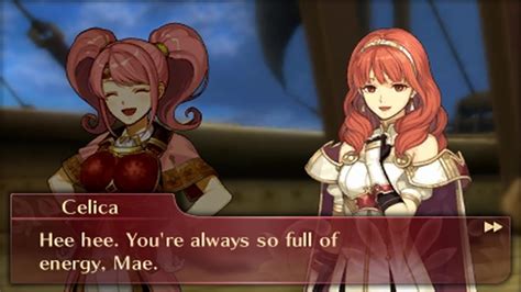 Fire Emblem Echoes Shadows Of Valentia Mae And Celica Support