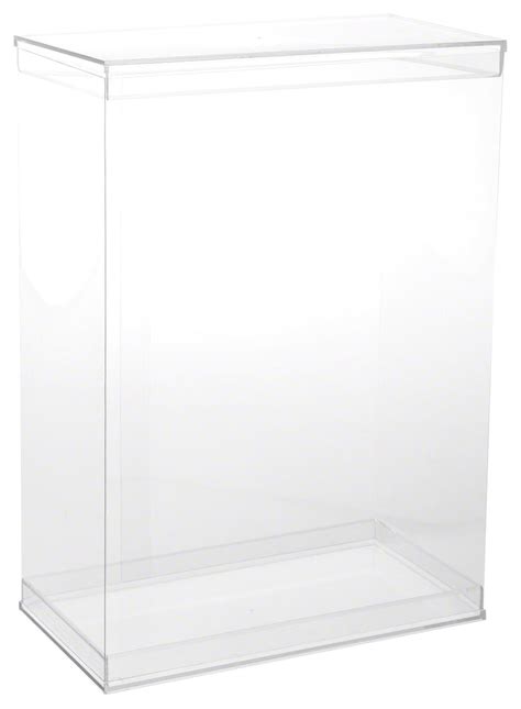 Dollsafe Deluxe Clear Folding Display Case With Acrylic Top And Base