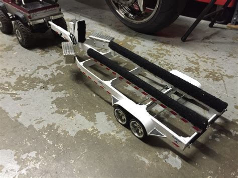 Comier Miss Geico Dual Axle Rc Boat Trailer Model Trailers And