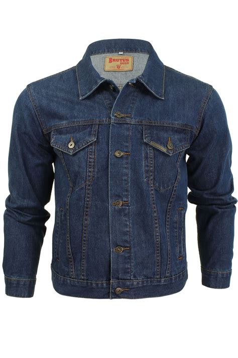 We offer fashion and quality at the best price in a more sustainable way. Mens Denim Jacket by Brutus Gold