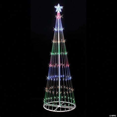 Vickerman 6 Light Show Indooroutdoor Christmas Tree With Multi