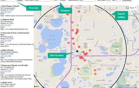 Know what businesses are nearby with Bing Maps Local Search API