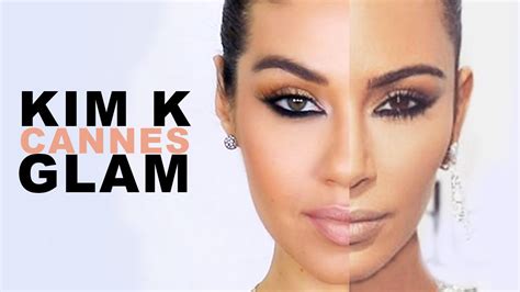 Kim Kardashian Cannes Makeup | All Drugstore Makeup ...