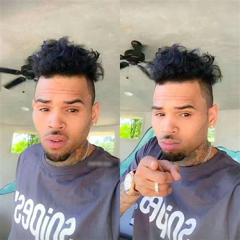 Therefore the collection of hairstyles that are written here could be the idea in styling your hair style in order to look beautiful. pinterest@TeetheSargent♡ | Chris brown hair, Breezy chris ...