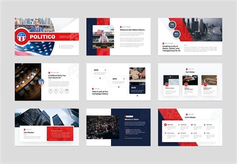 Political Election Campaign Powerpoint Presentation Template Graphue