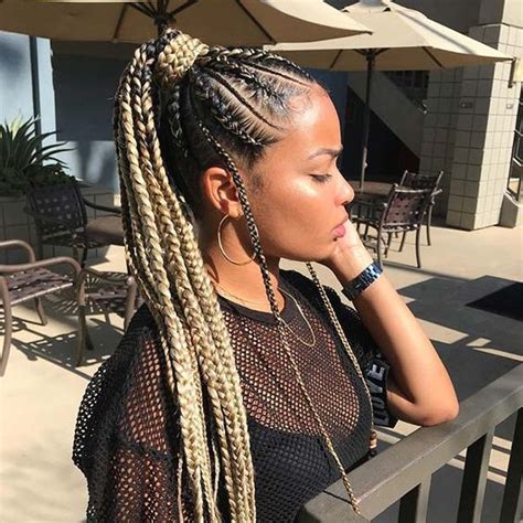 35 Stunning Feed In Braids Hairstyles To Try This Year