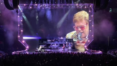 Elton John Farewell Tour 2022 Someone Saved My Life Tonight Live In