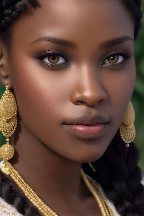 Afro Art Ebony Beauty Black Women Art African Beauty Maiden