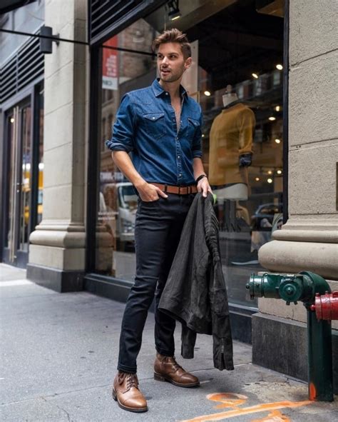 What To Wear With Black Jeans Men 47 Black Jeans Men Outfit