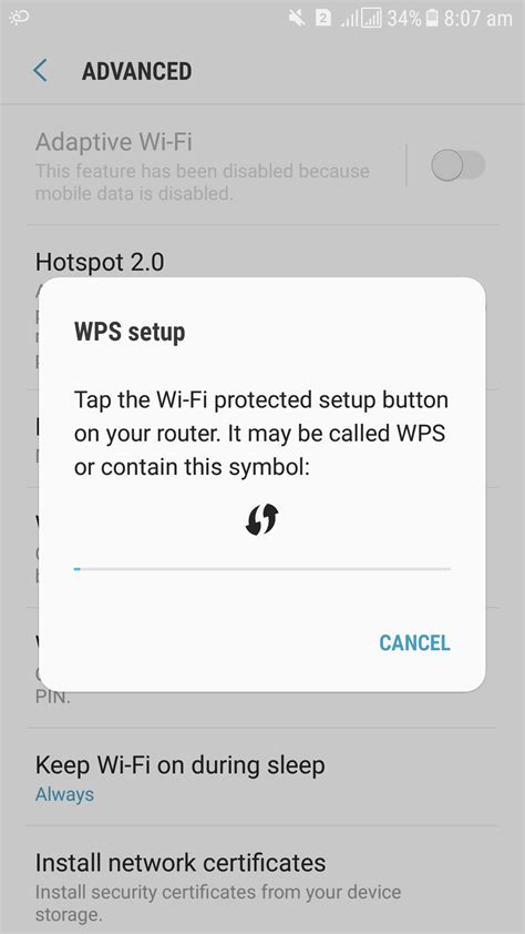Configuración Wi Fi Protegida Wps Barcelona Geeks