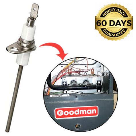 Gas Furnace Flame Rod Sensor Detector B1172606 For Goodman Amana