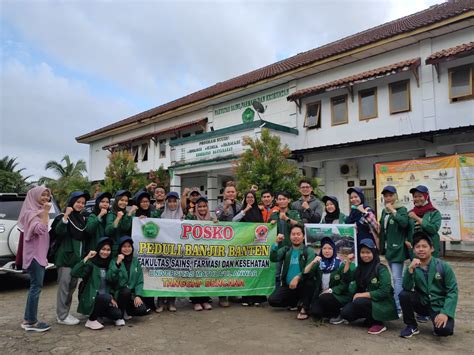 Dosen Dan Mahasiswa Unma Banten Gelar Bakti Sosial Di Lokasi Banjir