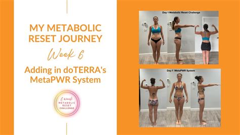Metabolic Reset Progress Weeks Adding In The Metapwr System Today