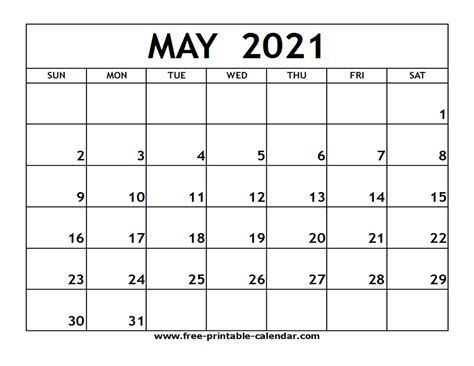 All calendars print in landscape mode (vs. 2021 Printable Calendar Free | Calendar Printables Free ...