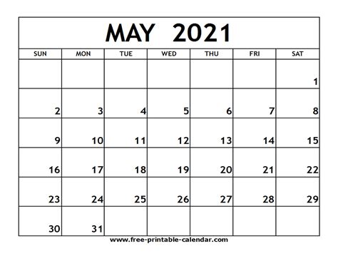 Edit and print your own calendars for 2021 using our collection of 2021 calendar templates for excel. 2021 Printable Calendar Free | Calendar Printables Free ...