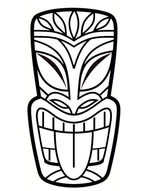 More images for printable hawaiian totem pole » Pin by Jo Jaicten on Luau party (With images) | Diy totem ...